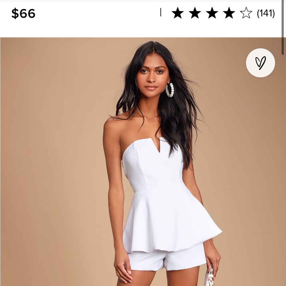 White Romper